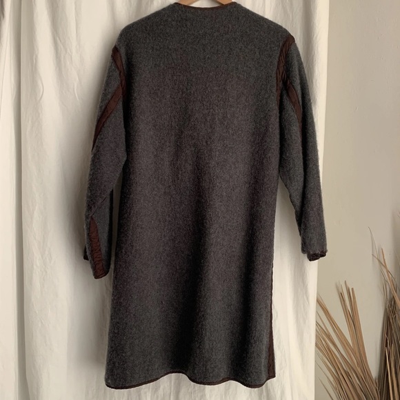 Vintage over dyed Wool military liner size S M - Picture 5 of 5